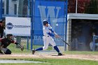 Baseball vs MIT  Wheaton College Baseball vs MIT in the  NEWMAC Championship game. - (Photo by Keith Nordstrom) : Wheaton, baseball, NEWMAC